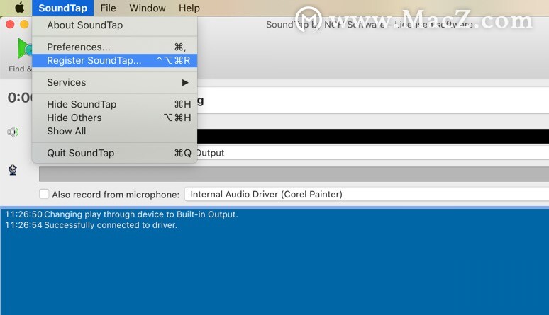 SoundTap for Mac音频录制软件_SoundTap破解版下载安装教程_苹果电脑下载免费录音软件
