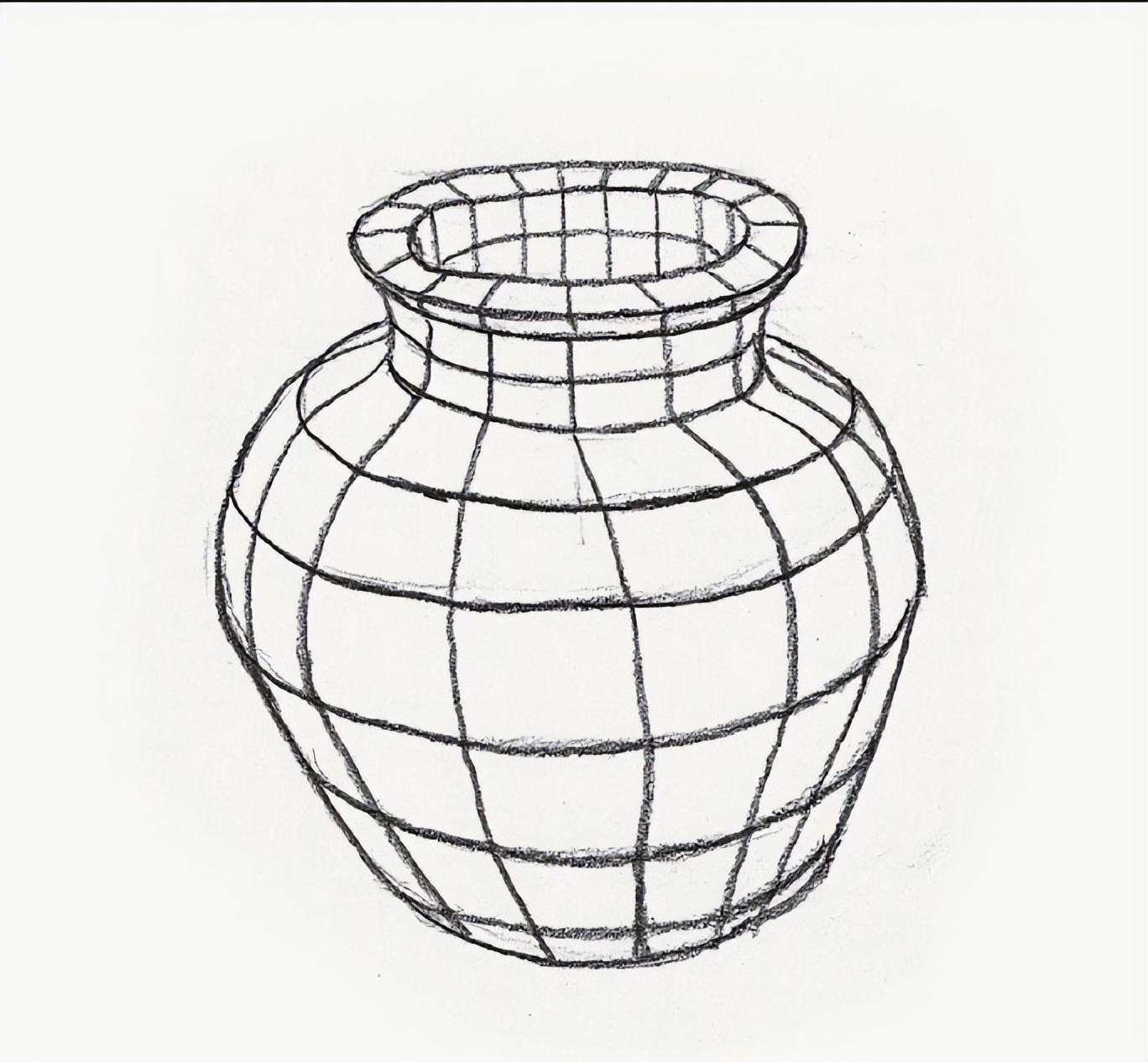 淘罐质感区分_上釉陶罐反光特点_水果陶罐衬布素描