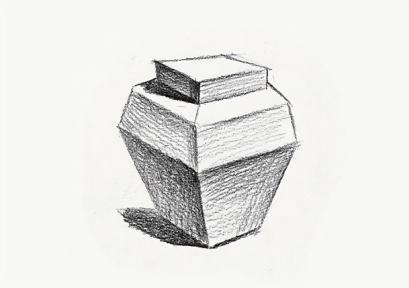 上釉陶罐反光特点_淘罐质感区分_水果陶罐衬布素描