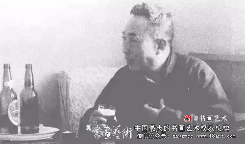 傅抱石绘画作品欣赏 傅抱石 长生 瑞麟 抱石斋主人 《观瀑图》 《待细把江山图画》 《屈原》 《江山如此多娇》 新金陵画派 第21张