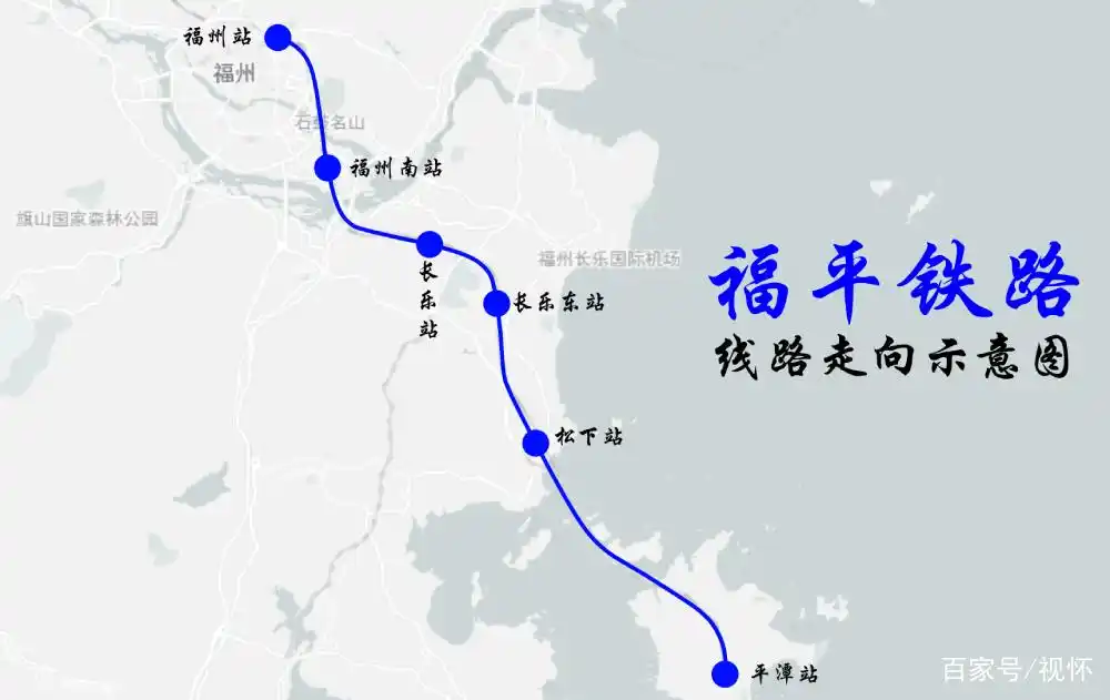 福平铁路全面融入全国高铁网_京台高铁通道大陆段发展_平潭铁路规划