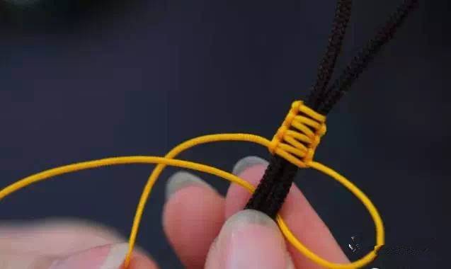 手链打结方法 教法_珠宝编绳手链 本命年红绳转运珠 金刚结凤尾结吉祥结万字结团锦结平结