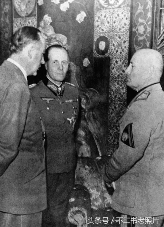 沙漠之狐隆美尔的老照片，连下20城被对手称为军事天才
