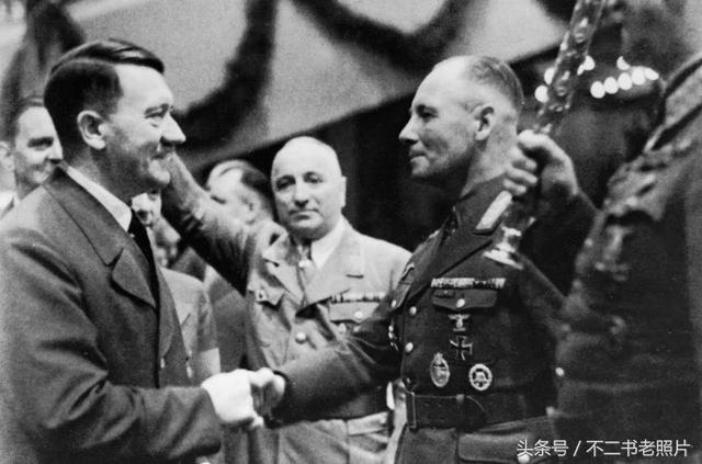 沙漠之狐隆美尔的老照片，连下20城被对手称为军事天才