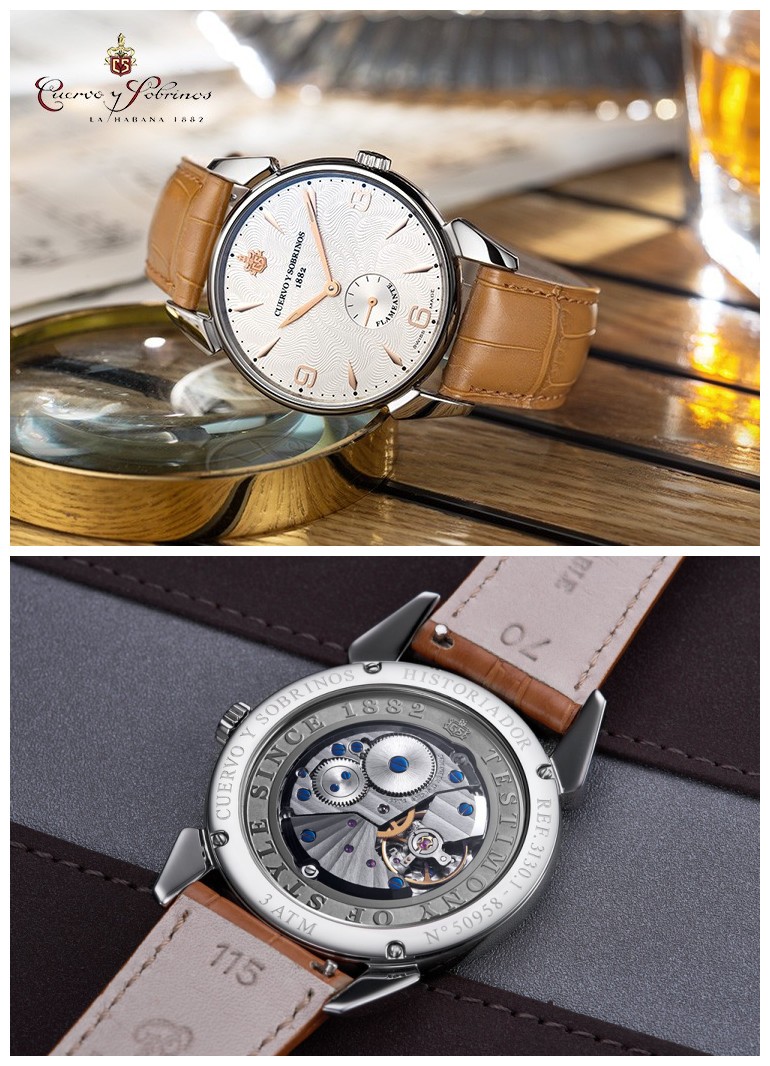 瑞士库尔沃CYS-Historiador 历史学家系列 机械男表_库尔沃手表排名_万表网5周年庆 库尔沃手表品牌介绍