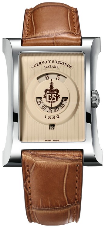 瑞士库尔沃CYS-Historiador 历史学家系列 机械男表_库尔沃手表排名_万表网5周年庆 库尔沃手表品牌介绍