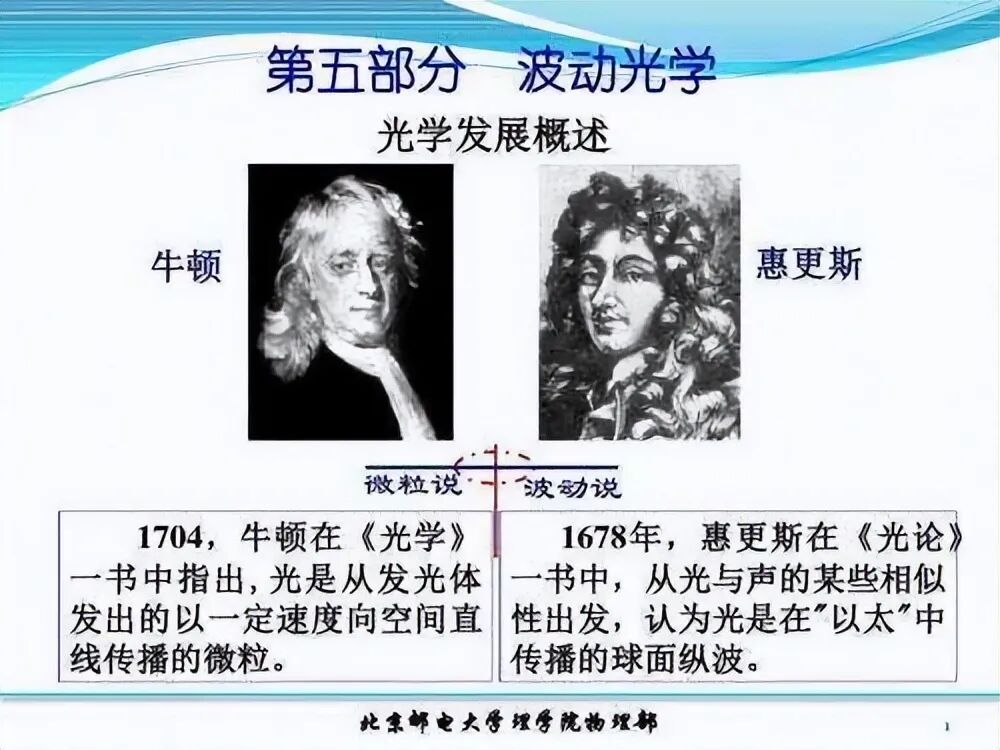 光的微粒说_光 粒子 组成_光的波动说