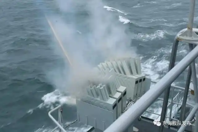 053d型护卫舰_053H3护卫舰现代化改装 红旗10近程舰空导弹 630近防炮