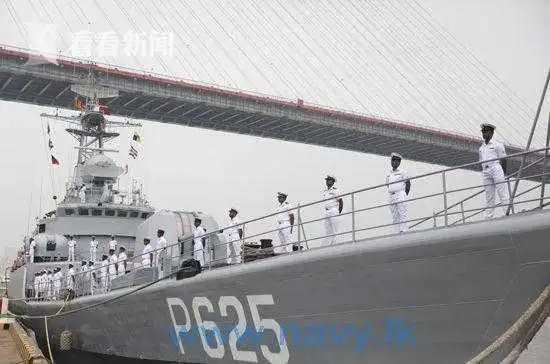 053H2G型护卫舰铜陵号 斯里兰卡海军 接收 红旗61防空导弹 鹰击8反舰导弹_053d型护卫舰