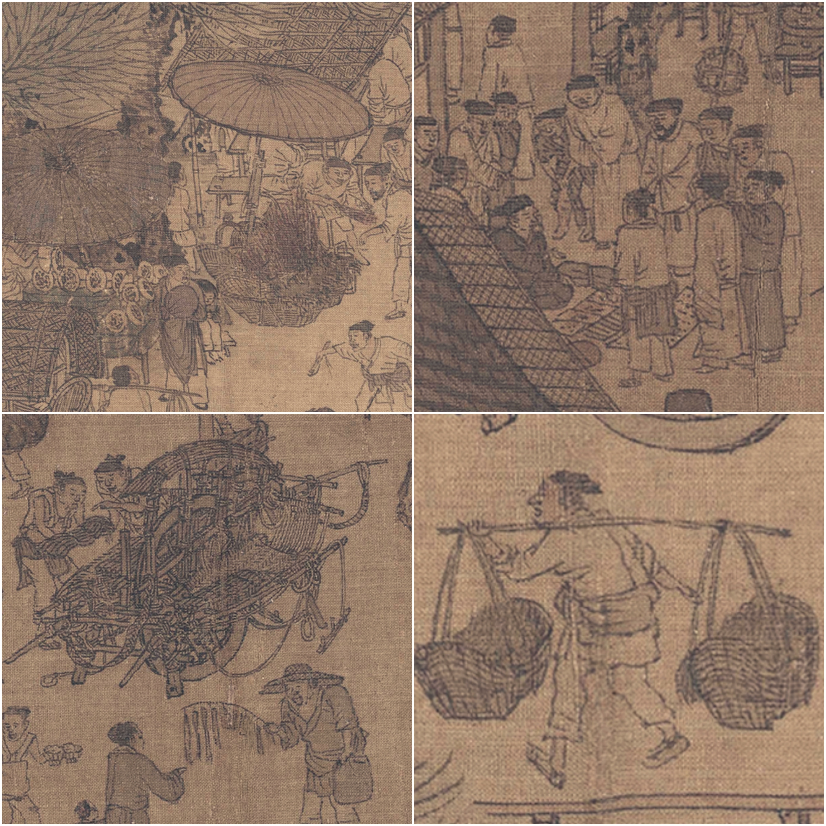 中国邮政清明上河图_清明上河图 张择端 盛世警世图