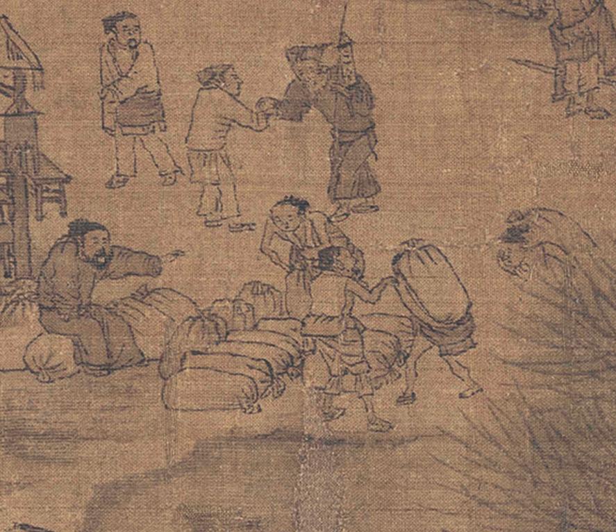 中国邮政清明上河图_清明上河图 张择端 盛世警世图