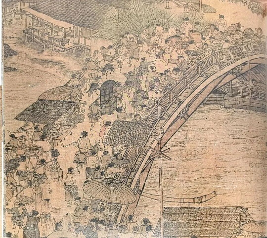 清明上河图创作过程_张择端绘制技巧_中国邮政清明上河图