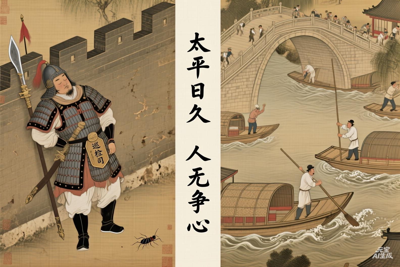 清明上河图创作过程_张择端绘制技巧_中国邮政清明上河图