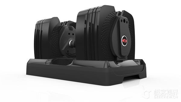 智能哑铃 SelectTech 560 健身器械 家用健身_180磅的哑铃