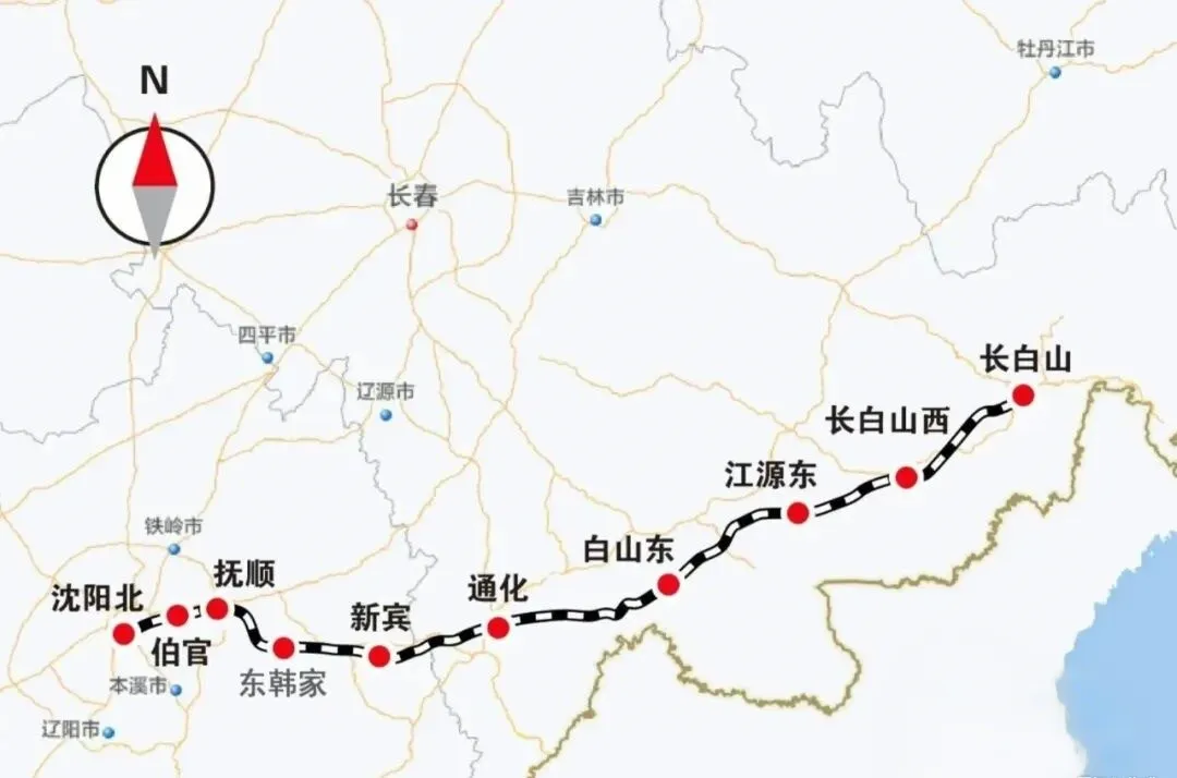 沈白高铁开通 东北旅游攻略 东北宝藏小城旅游_沈阳到长白山自驾路线