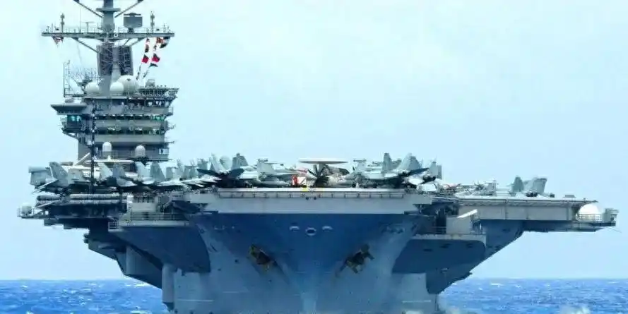 美军航母东海行意图分析_里根号航母访问韩国原因_里根号航母参观