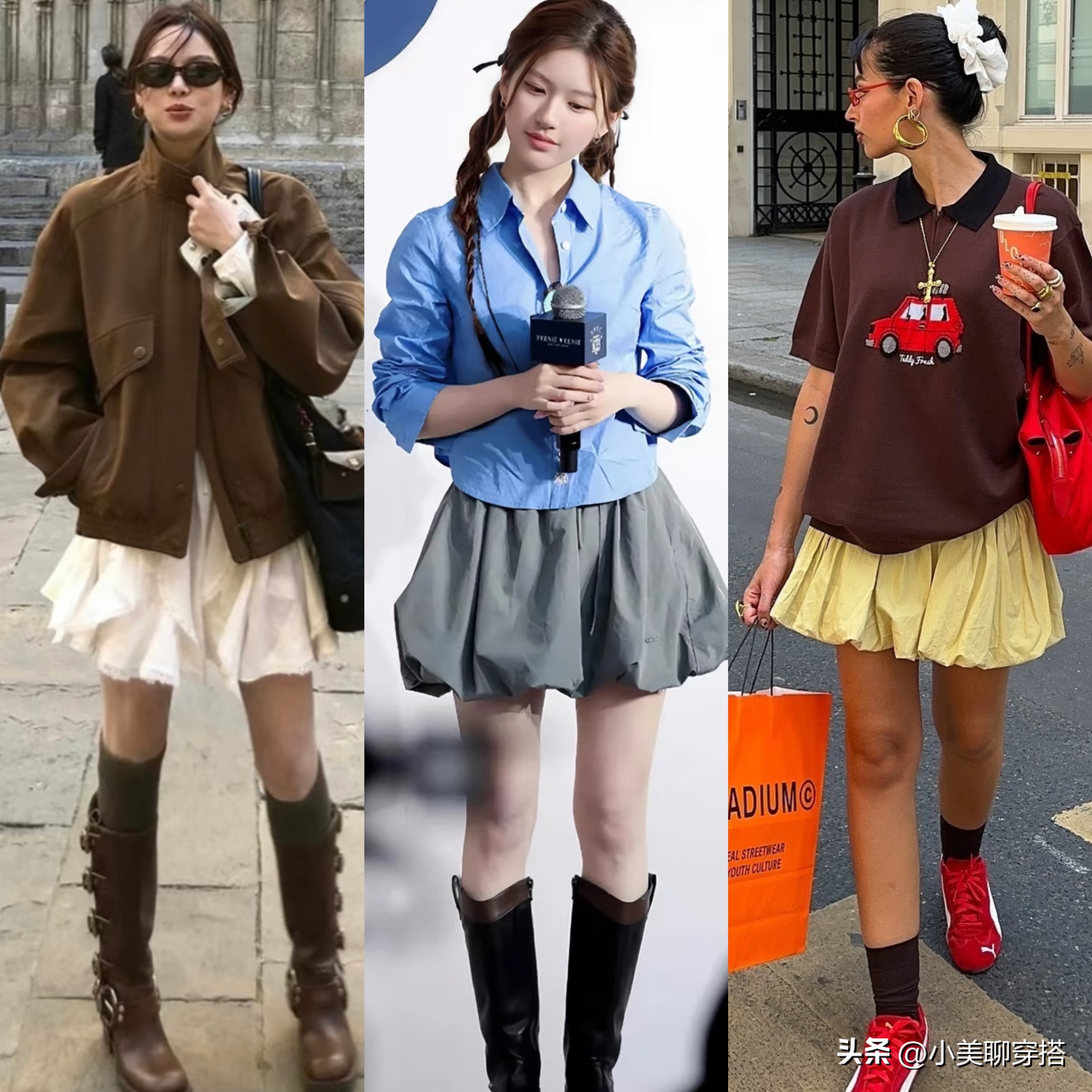 长款花苞裙穿搭_花苞裙款式_灰色连衣裙搭配