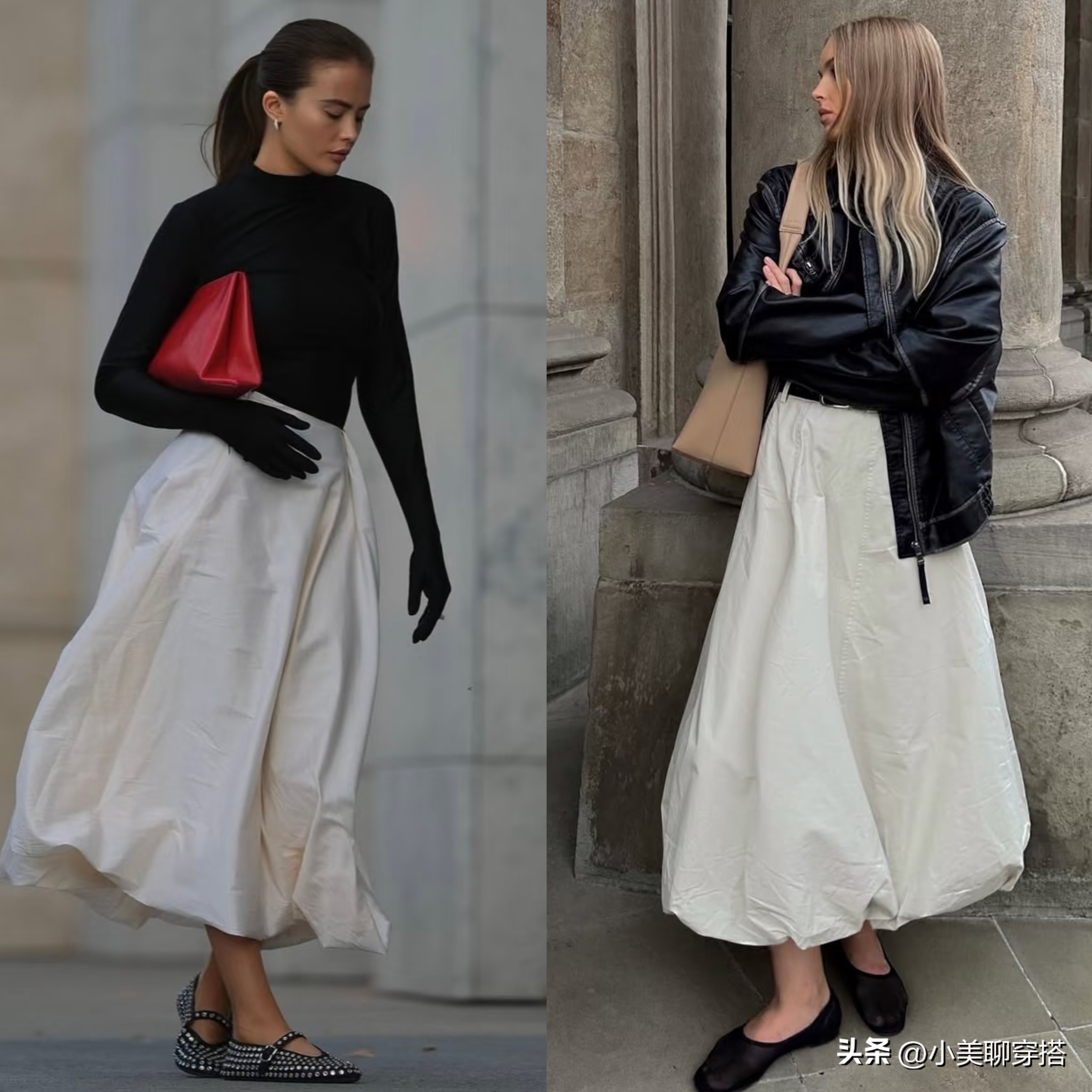 长款花苞裙穿搭_花苞裙款式_灰色连衣裙搭配