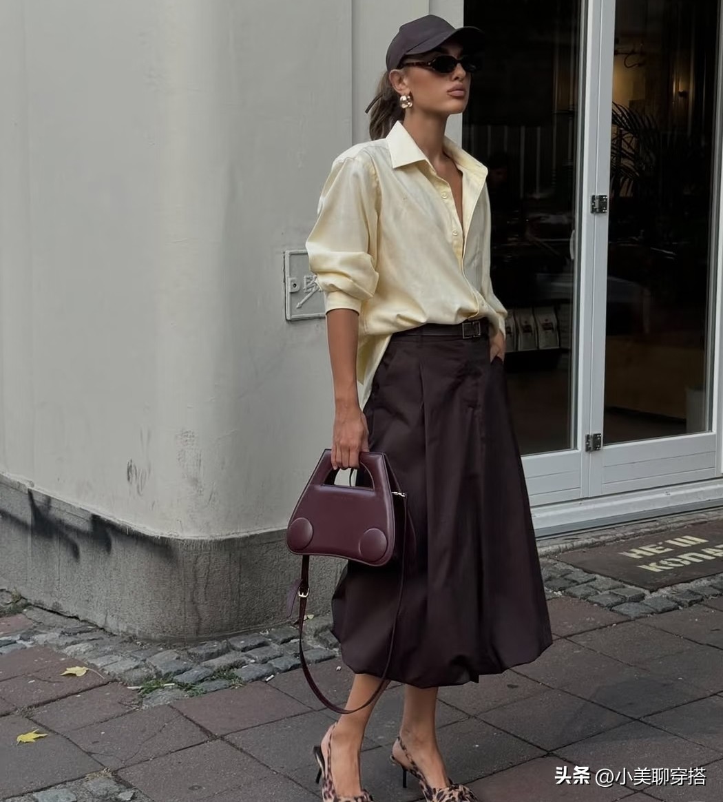 花苞裙款式_长款花苞裙穿搭_灰色连衣裙搭配