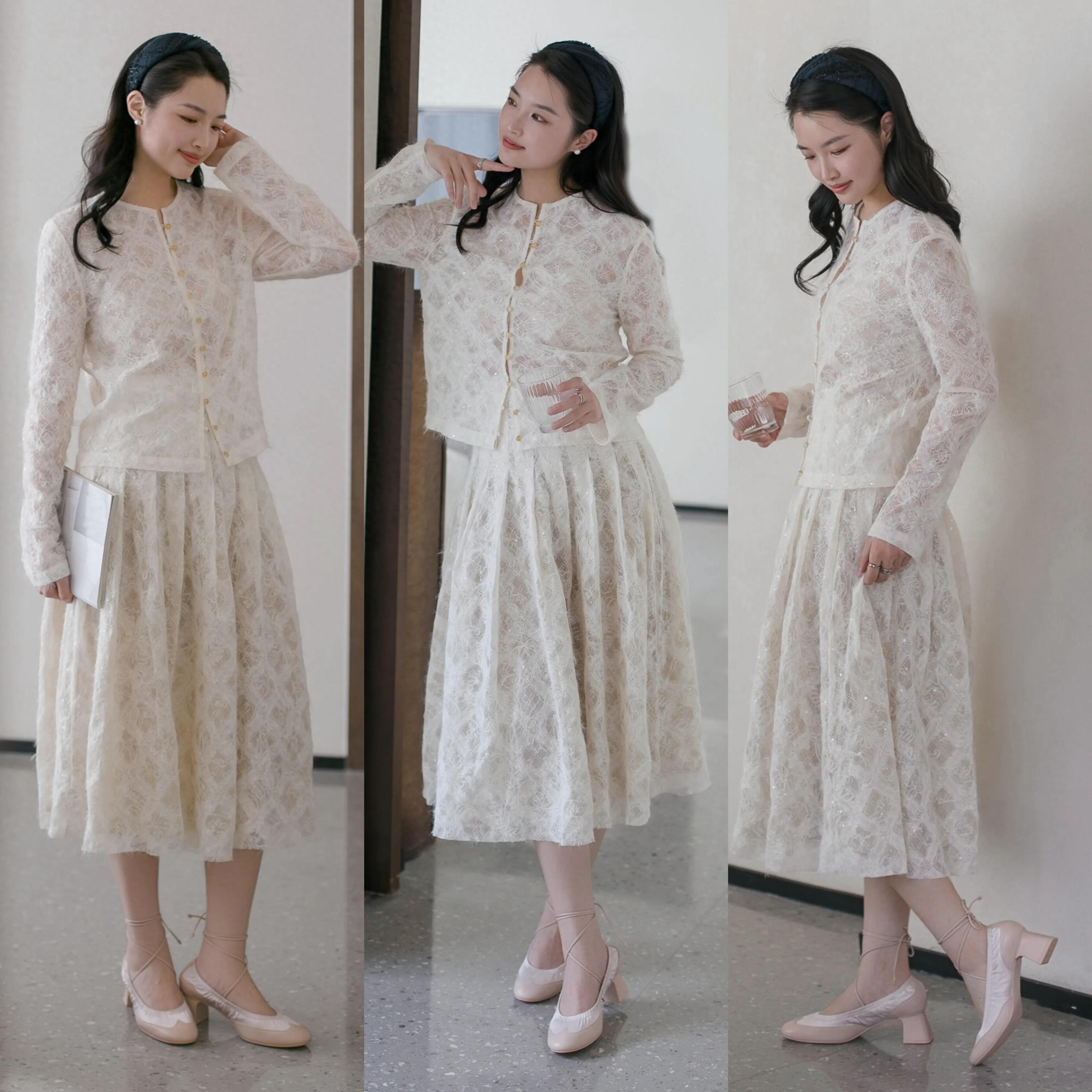 灰色连衣裙搭配_春季裙装搭配_优雅显贵穿搭技巧