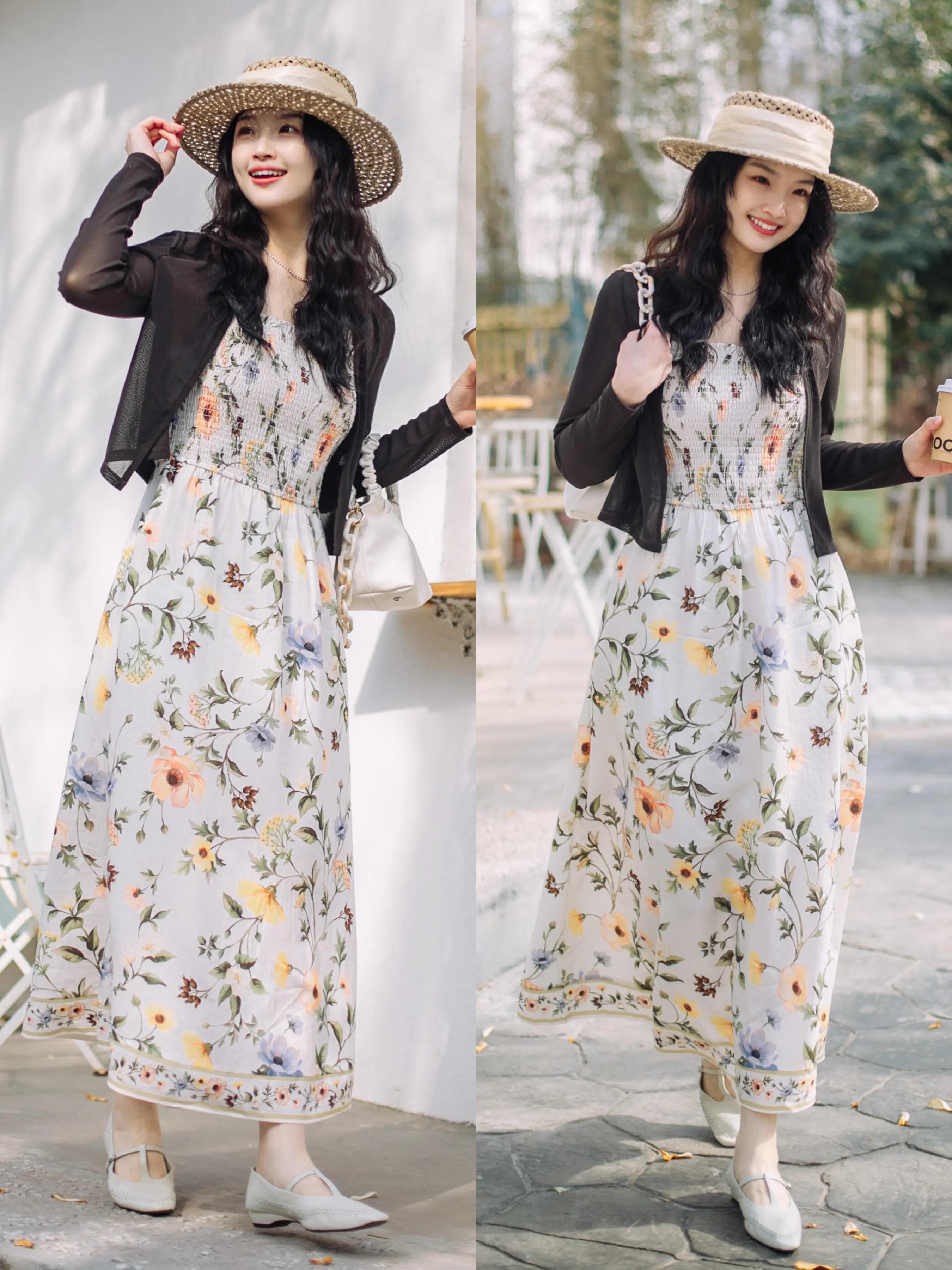 优雅显贵穿搭技巧_灰色连衣裙搭配_春季裙装搭配