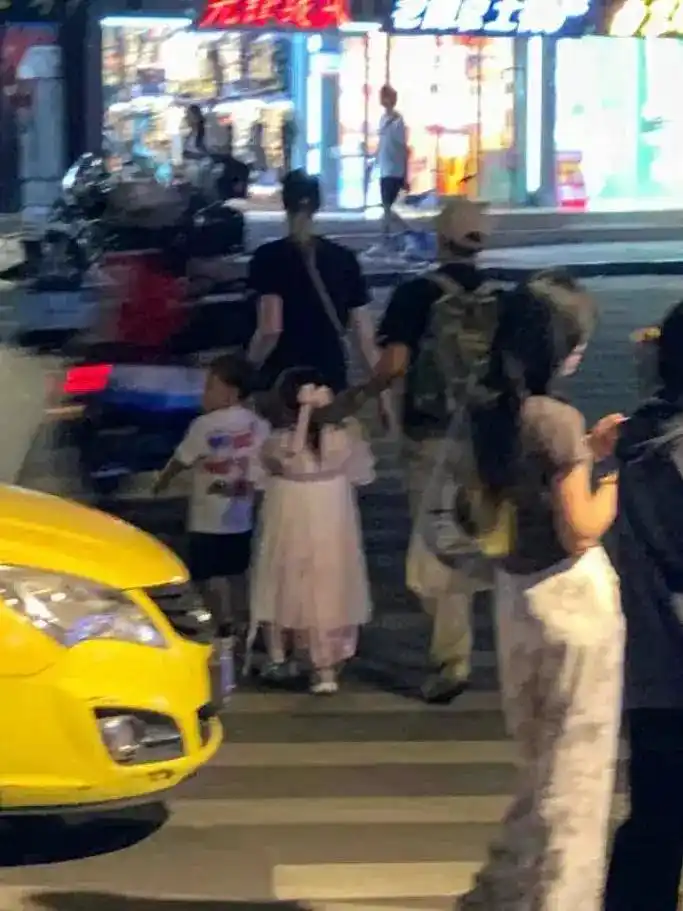 撒贝宁老婆图片大全_撒贝宁一家四口南京游玩_撒贝宁李白龙凤胎日常