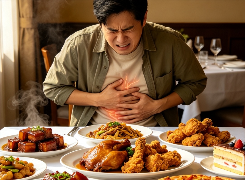 饭后肚子坠胀_胃上部感觉有东西堵着_胃下垂成因