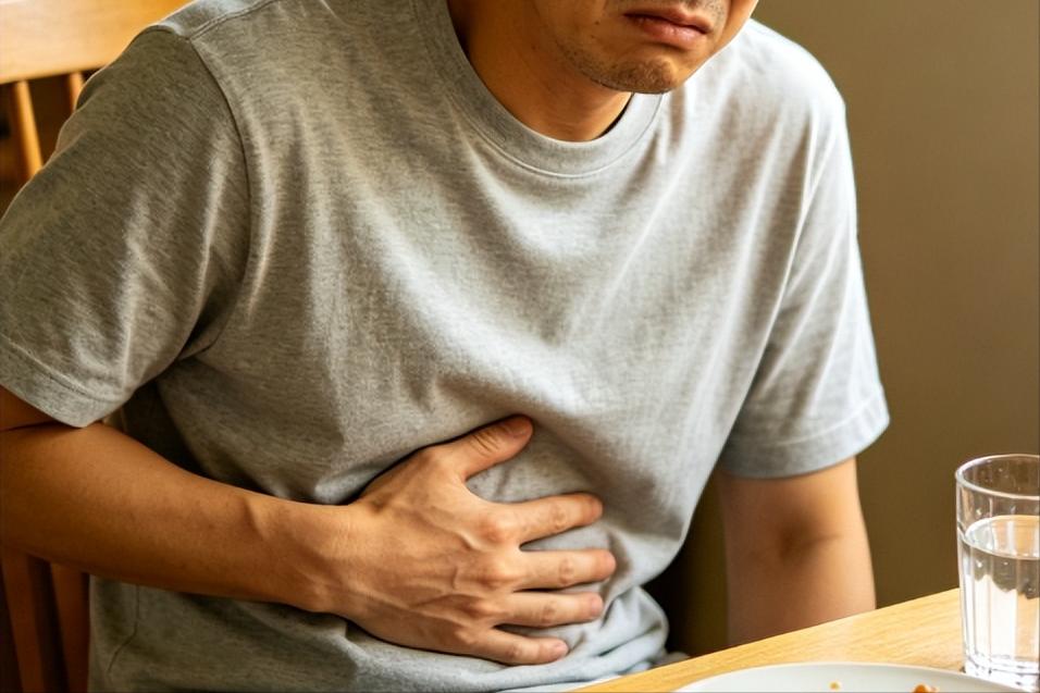 饭后肚子坠胀_胃上部感觉有东西堵着_胃下垂成因