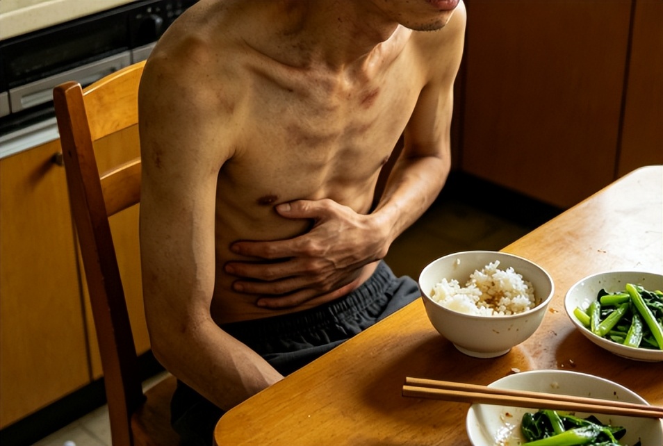 饭后肚子坠胀_胃上部感觉有东西堵着_胃下垂成因