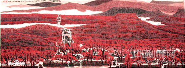 邱汉桥_邱汉桥 北势南气 绘画风格