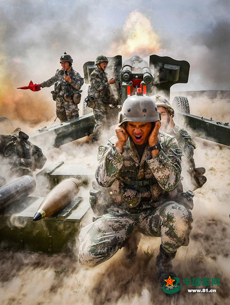 陆军实战化训练发展_新型陆军建设成就_建军90周年阅兵图片