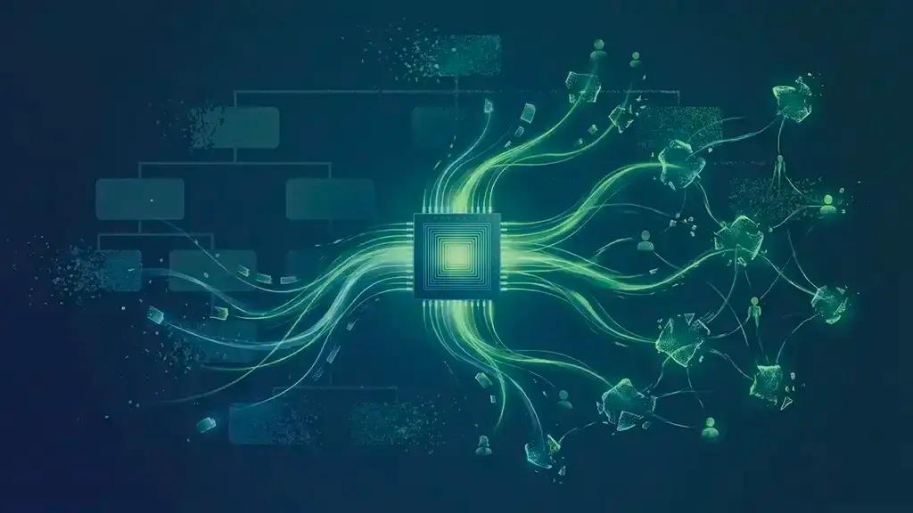 扁平化跨职能协作原则_AI创业公司组织结构变革_扁平型组织结构的特点