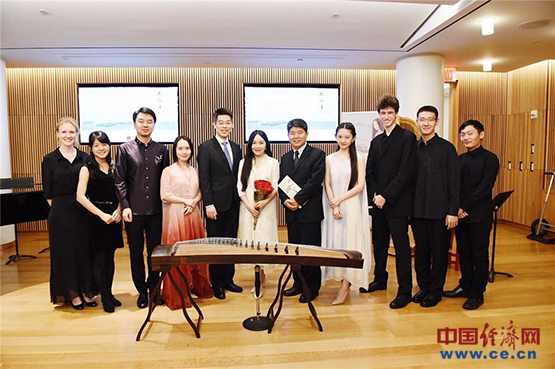 中央音乐学院硕士生导师袁莎 纽约林肯中心 中国古筝名曲_袁莎袁莉古筝云之南