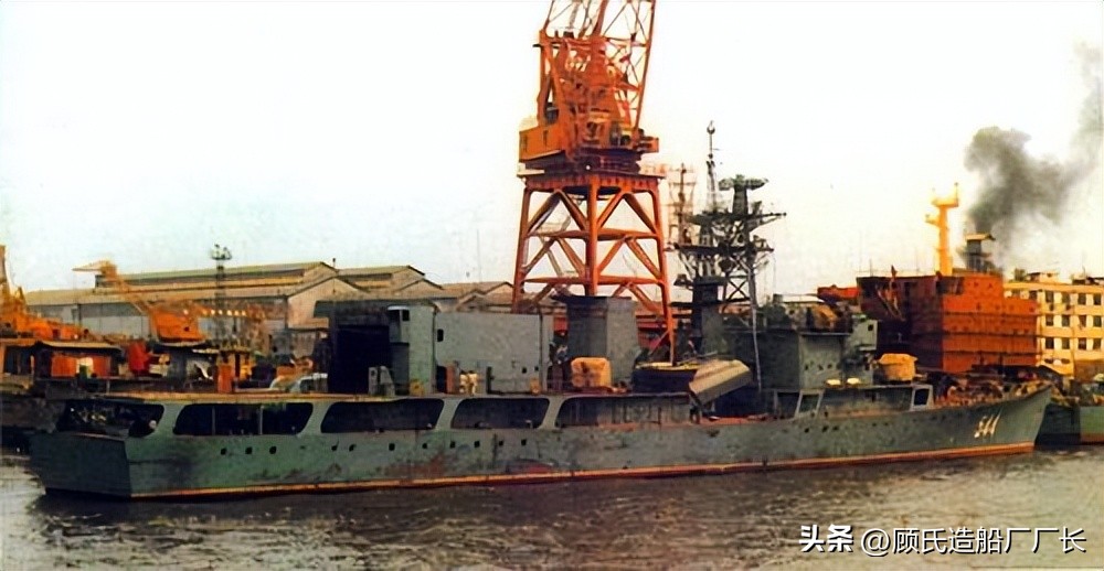 法国TC100C单管100毫米舰炮_053H1Q型反潜护卫舰_053型护卫舰现役