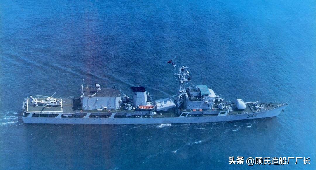法国TC100C单管100毫米舰炮_053H1Q型反潜护卫舰_053型护卫舰现役