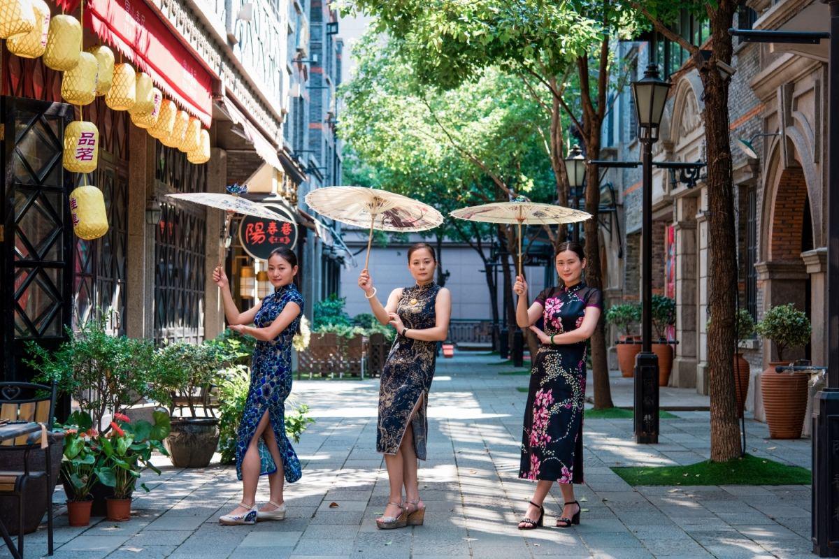 无锡阳春巷旗袍摄影活动_无锡阳春巷美食_民国风情旗袍拍摄