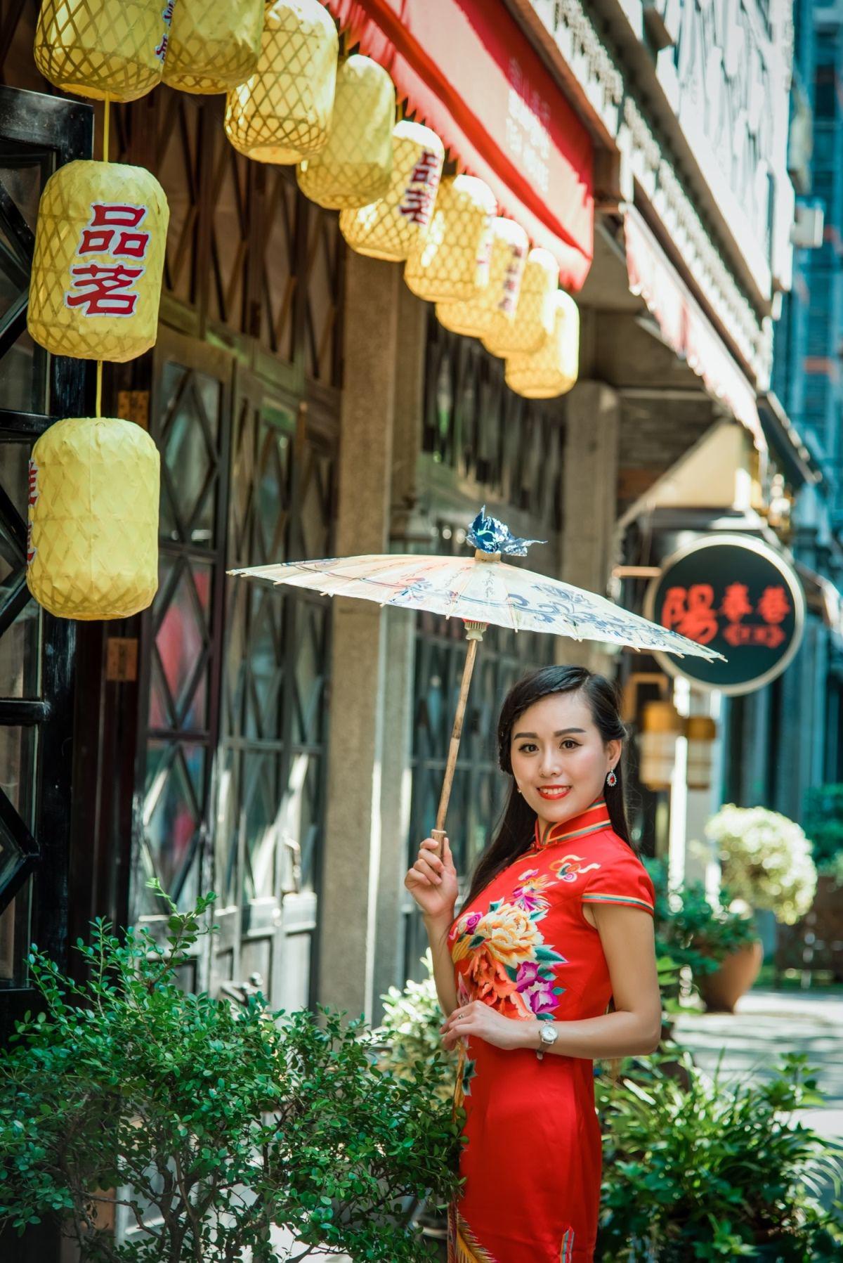 无锡阳春巷美食_民国风情旗袍拍摄_无锡阳春巷旗袍摄影活动