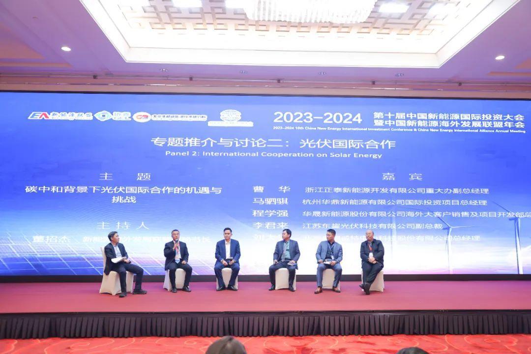 中国新能源海外发展联盟 国际合作 专题讨论_新能源年会