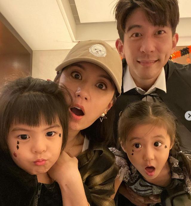 贾静雯女儿图片_贾静雯王净陈意涵合照_贾静雯梧桐妹同框近照