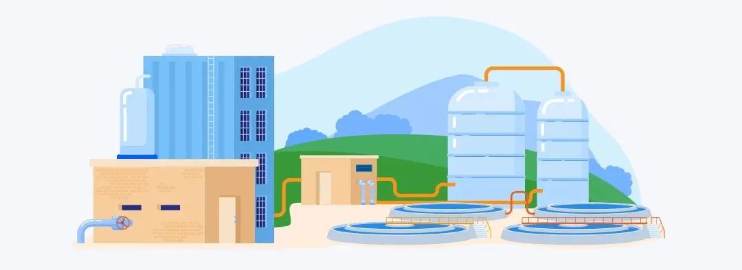 污水处理方法_雨污分流排放_污水处理厂鼓风机房