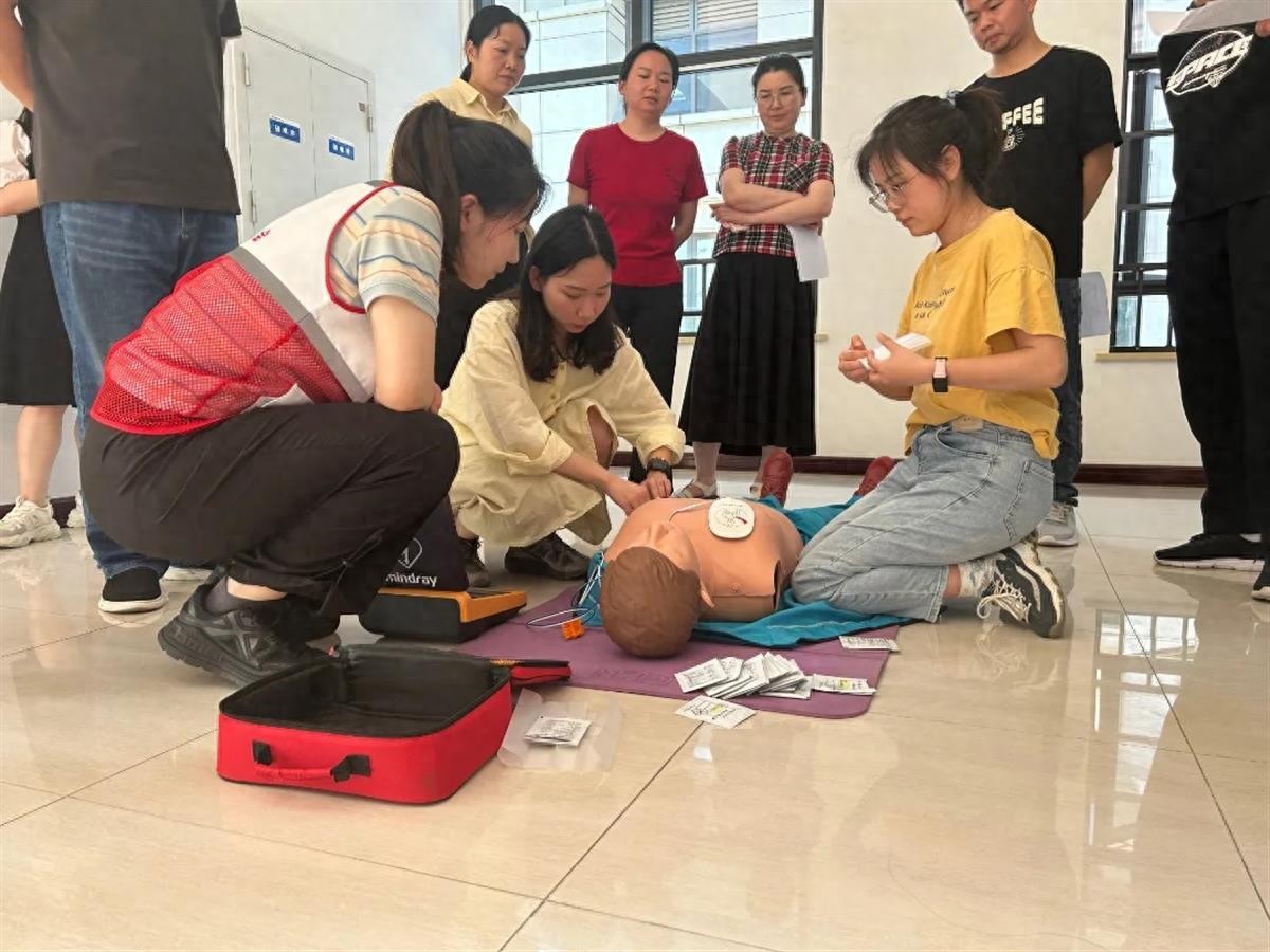 孝感市红十字博爱周 CPR+AED培训_孝感市孝南区_孝南区红十字会急救培训活动