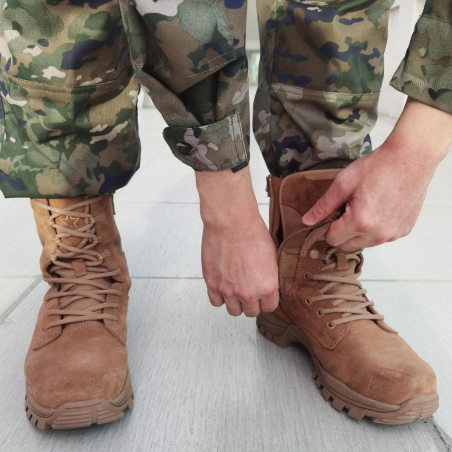 21式水墨云纹迷彩_海警新设计服装_武警泉州支队新式作训服