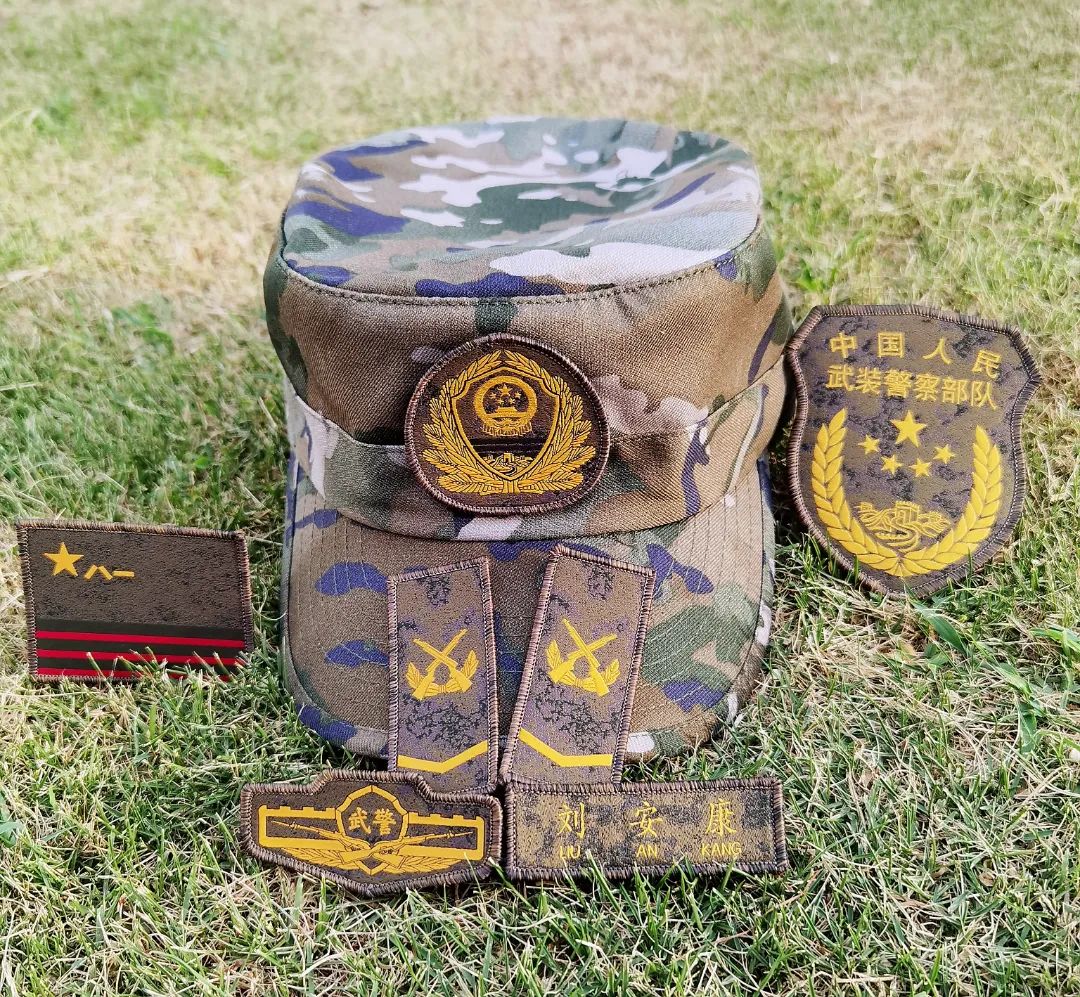 武警泉州支队新式作训服_海警新设计服装_21式水墨云纹迷彩