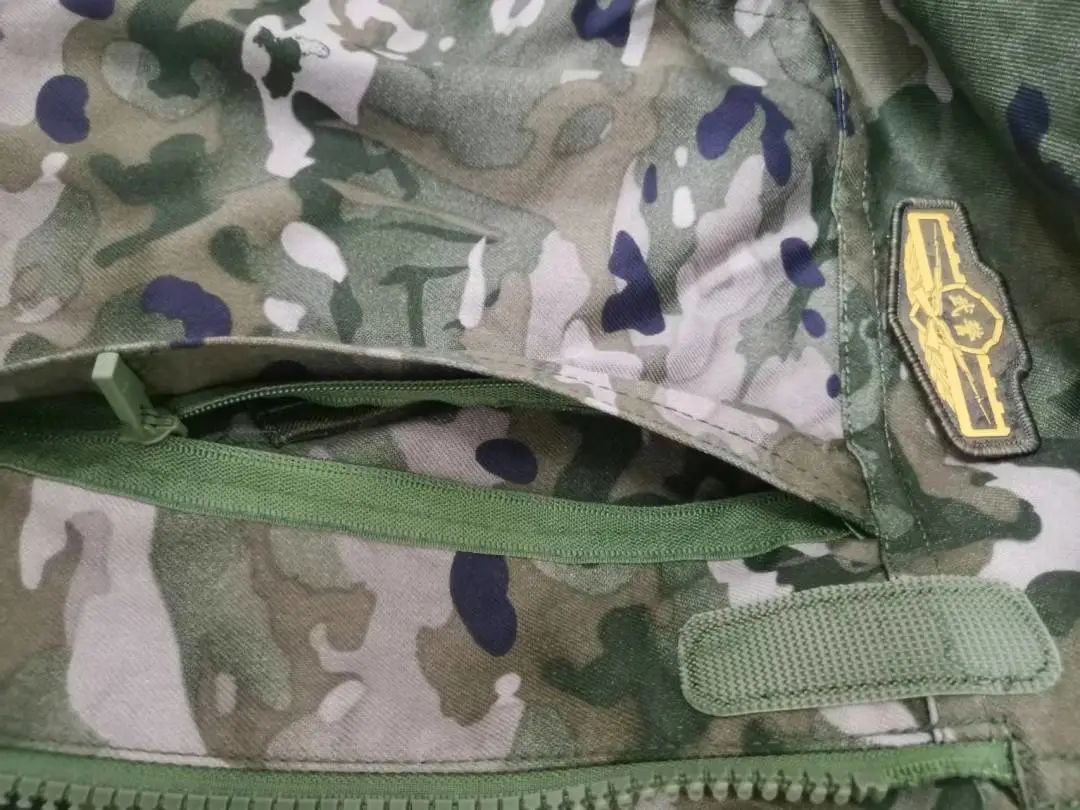 海警新设计服装_21式水墨云纹迷彩_武警泉州支队新式作训服