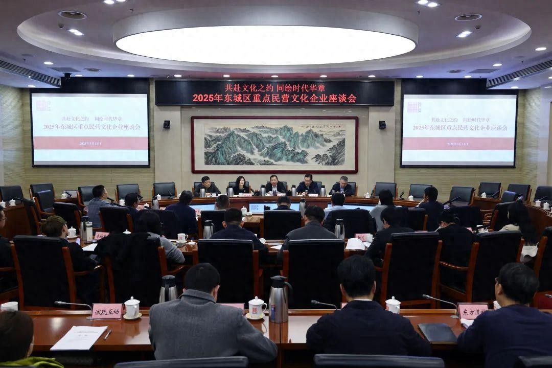 北京传媒文化有限公司_东城区民营文化企业座谈会_东城区文化产业发展情况