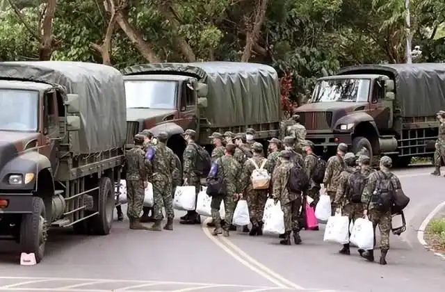 台湾人服兵役要多久_台湾每个人都服兵役吗_在台湾服兵役