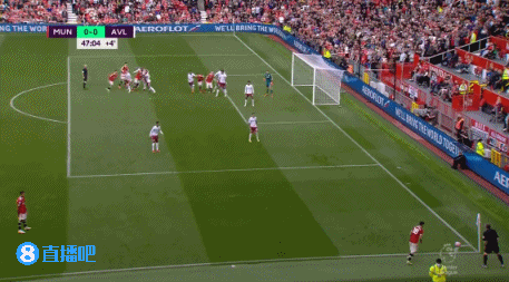 2021-22赛季英超第6轮曼联vs阿斯顿维拉比赛战报_卢克-肖伤退德赫亚失误_英超-曼联3-1维拉 b费助攻双响谢什科破门