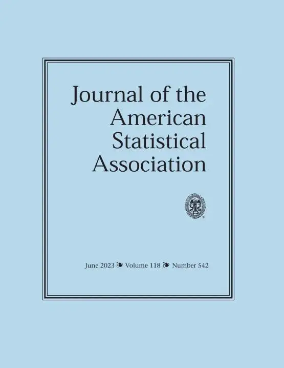 JCR Q1 统计学期刊推荐_概率论与统计学_Taylor & Francis 统计学与概率论期刊