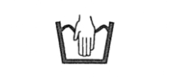 衣服上的洗涤说明图标_羽绒服水洗方法_羽绒服水洗符号解读