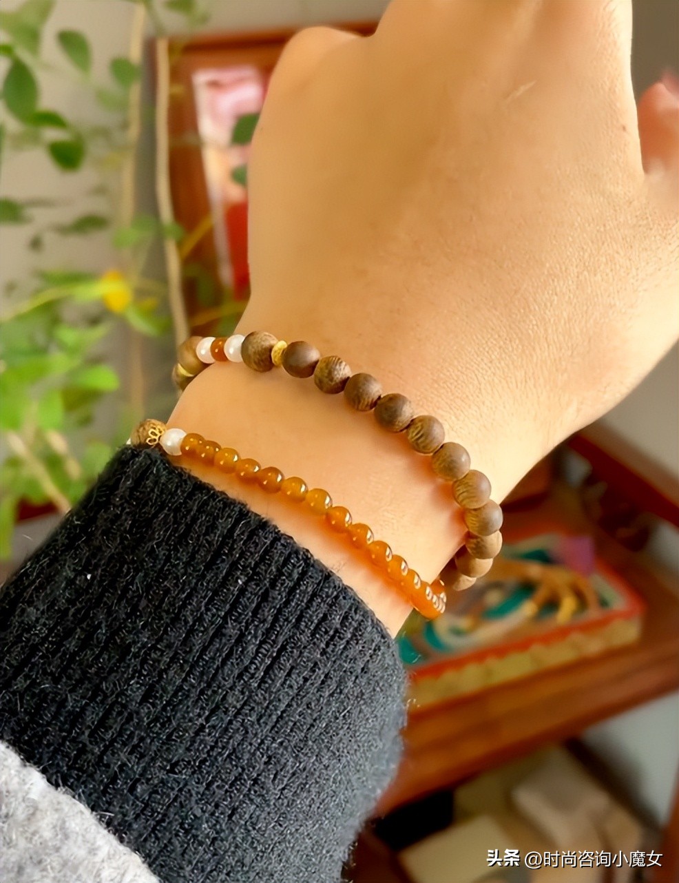 文玩手串搭配攻略_男士佛珠手链戴哪只手_中年男士文玩手串挑选技巧